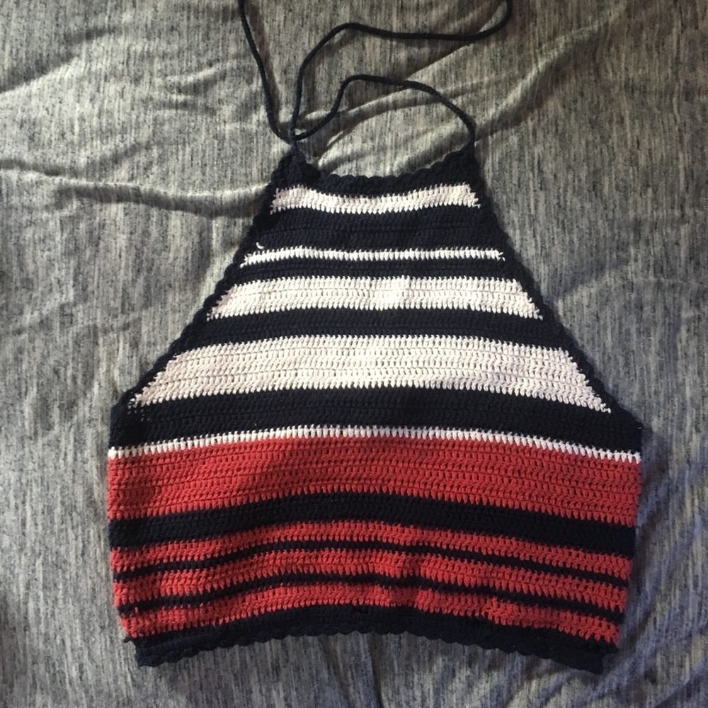 Rue 21 Crochet halter top